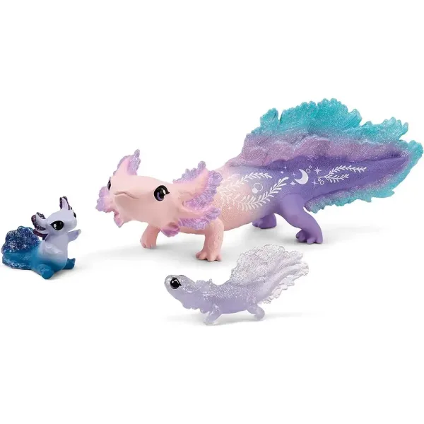 Schleich: Set di esplorazione Axolotl (42628) immagine 2