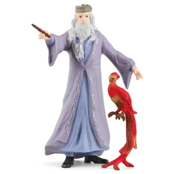 Schleich: Set di figure di Harry Potter Dumbledore e Fawkes (42637) immagine 2