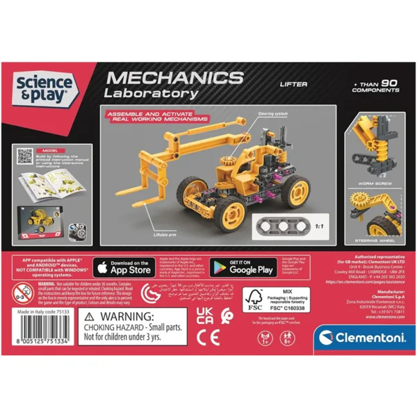 Science & Play: Kit di costruzione gru - Clementoni immagine 3