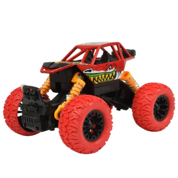 Serie Big Foot: Auto fuoristrada a forma di squalo con ruote a molla in due varianti, 13 cm immagine 2