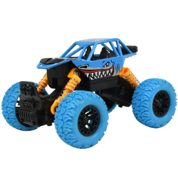 Serie Big Foot: Auto fuoristrada a forma di squalo con ruote a molla in due varianti, 13 cm immagine 6