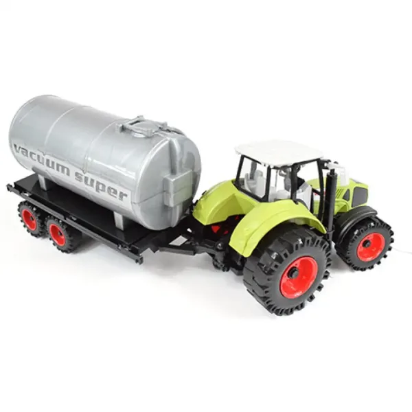 Serie Camion da Fattoria: Trattore con serbatoio dacqua rosso o verde 46cm immagine 10