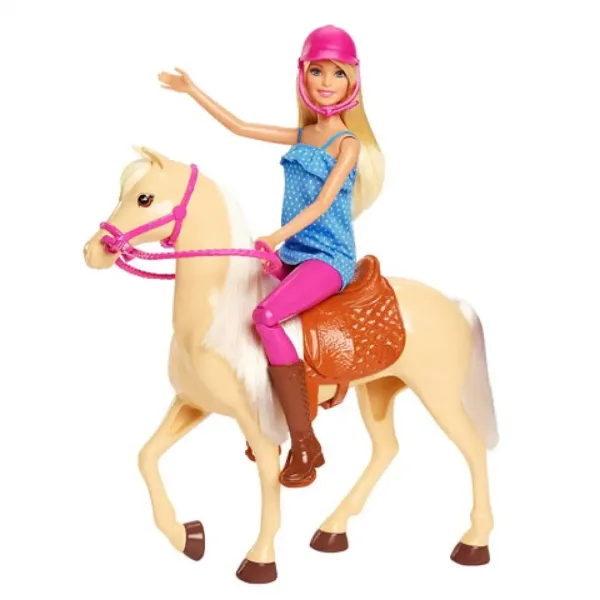 Set Barbie con cavallo e bambola - Mattel immagine 2