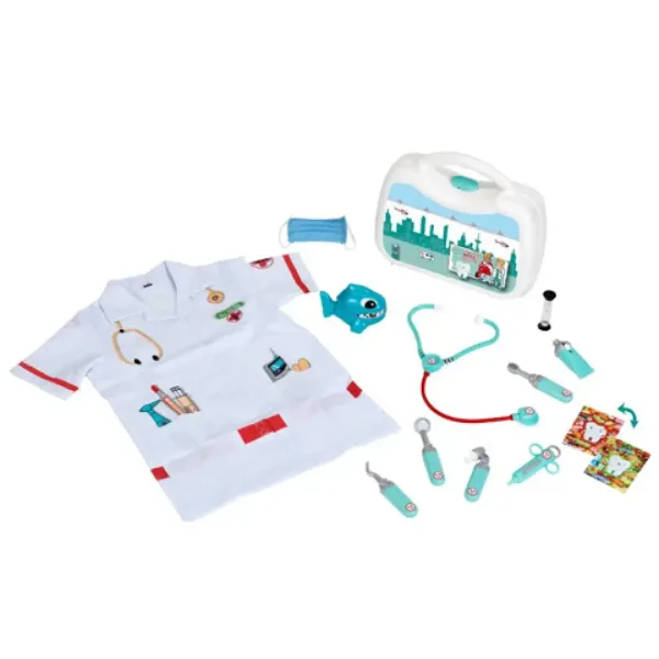 Set Deluxe di borsa da dottore dentista con squalo immagine 2