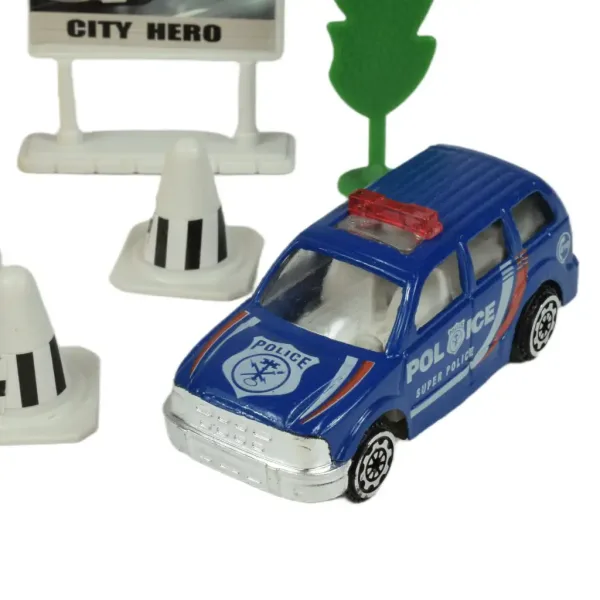 Set Polizia: Set di veicoli e accessori della polizia in diverse varianti 1 pezzo immagine 13