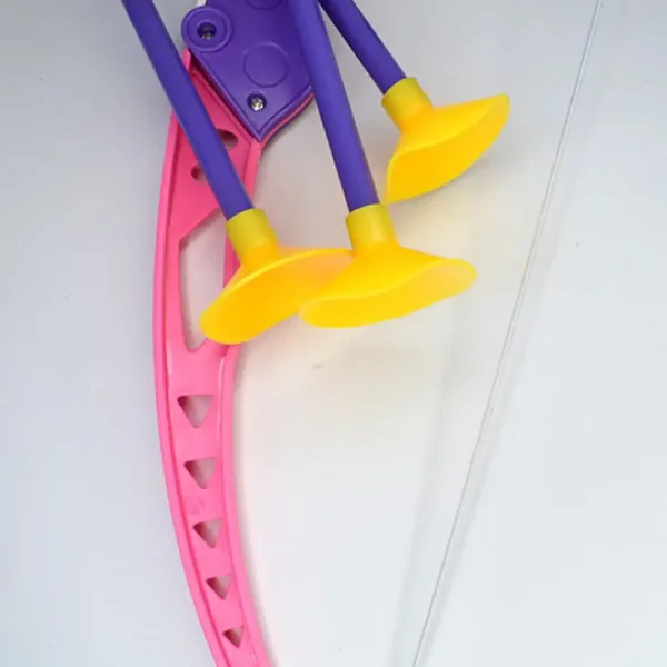 Set arco rosa con frecce a ventosa 54 cm immagine 3