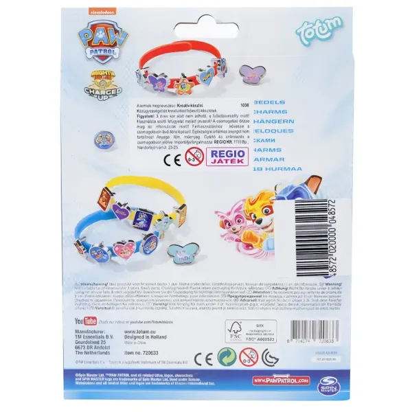 Set creativo per creare braccialetti Paw Patrol - Totum immagine 3