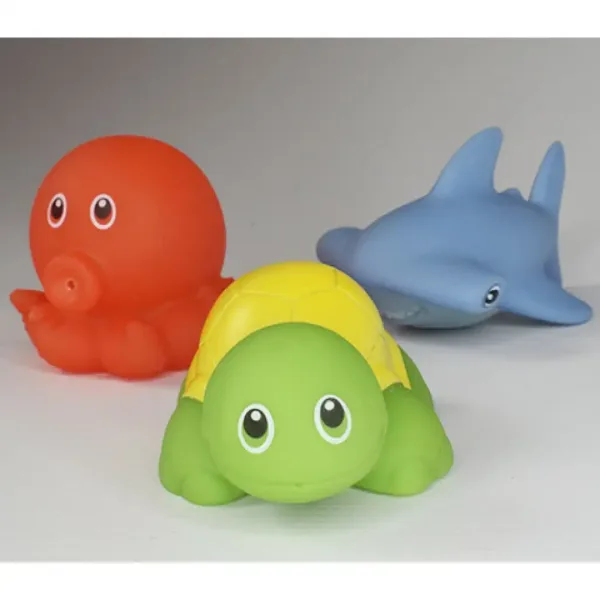 Set da bagno con rete da pesca per squali e animali spruzzatori immagine 4