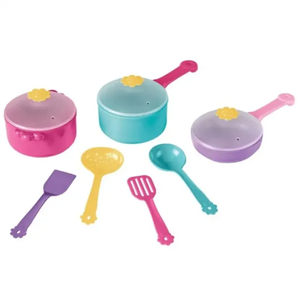 Set da cucina colorato 10 pezzi - Wader immagine 1