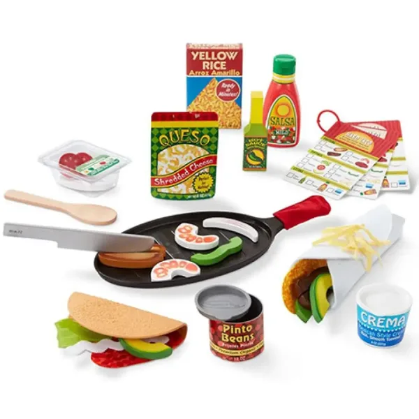 Set da gioco per preparare Taco e Tortilla - Melissa & Doug immagine 2