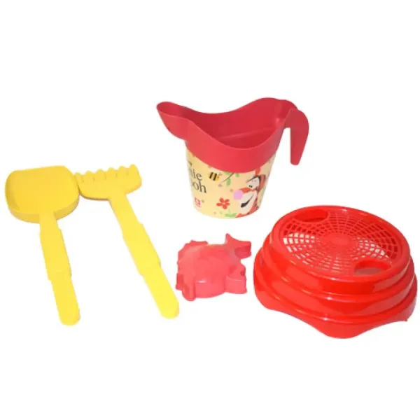 Set da spiaggia di Winnie the Pooh con secchiello - Mondo Toys immagine 2
