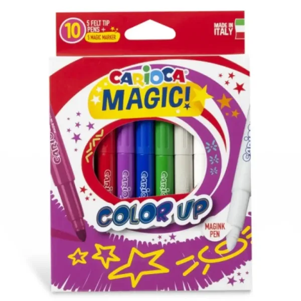 Set di 10 pennarelli colorati Magic Color Up - Carioca immagine 1