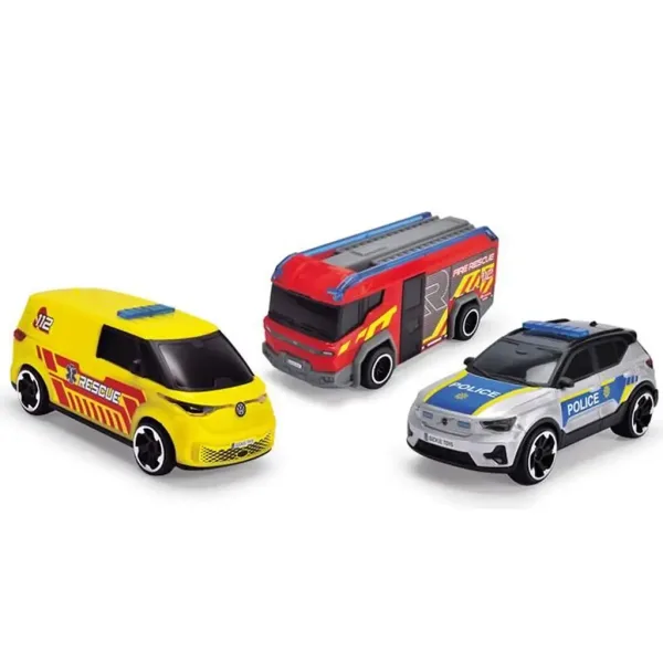 Set di 3 veicoli di emergenza - Dickie Toys immagine 2