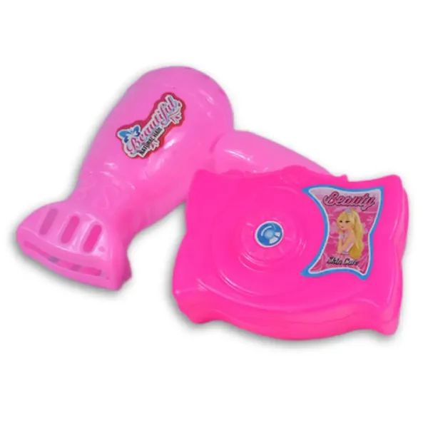 Set di bellezza rosa a 7 pezzi con fotocamera, forcina e accessori immagine 4