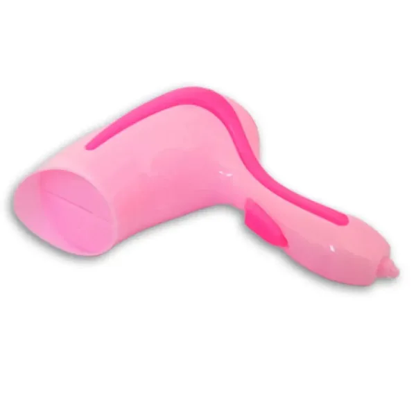 Set di bellezza rosa da 10 pezzi con forbici, asciugacapelli e accessori immagine 4