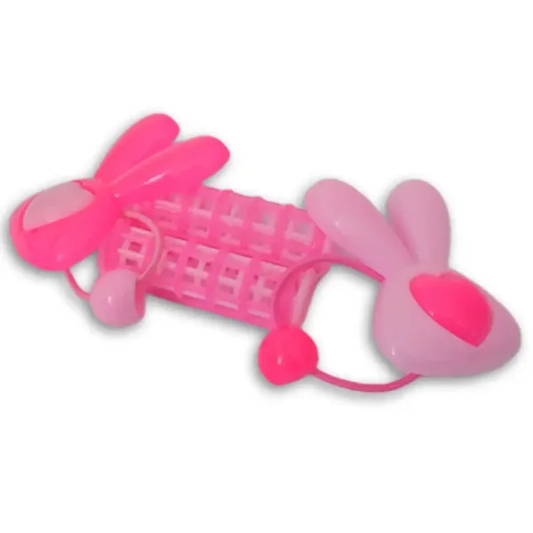 Set di bellezza rosa da 8 pezzi con asciugacapelli, occhiali da sole e accessori immagine 3