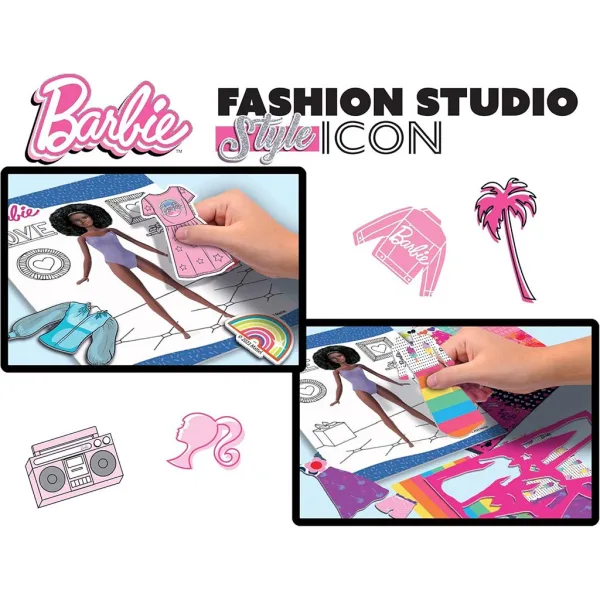 Set di colorazione e vestizione Barbie Style Icon - Lisciani immagine 3
