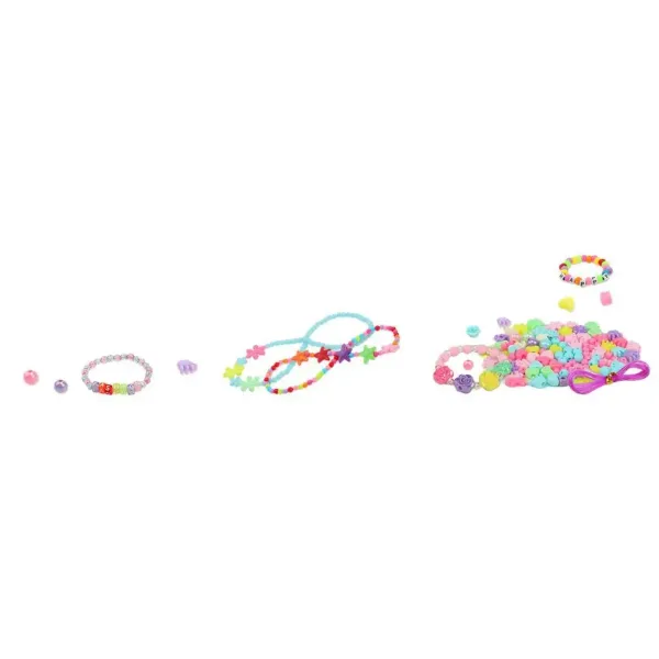 Set di creazione di gioielli in contenitore a forma di unicorno immagine 2