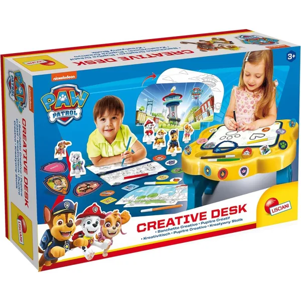 Set di gioco creativo da colorare Paw Patrol - Lisciani immagine 1