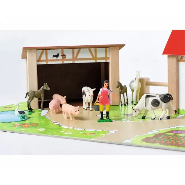 Set di gioco da 21 pezzi Farm - Eichhorn immagine 3