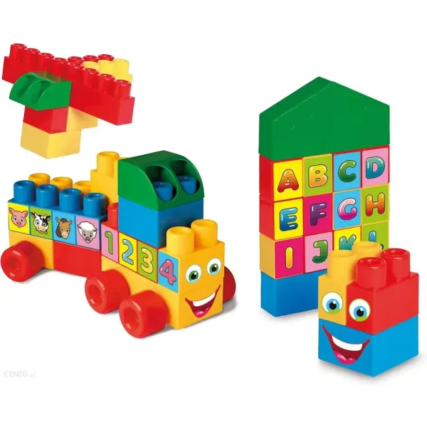 Set di grandi mattoncini da costruzione 51 pezzi - Wader immagine 2