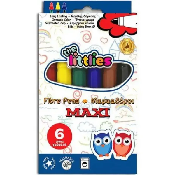 Set di pennarelli colorati jumbo, 6 pezzi immagine 1