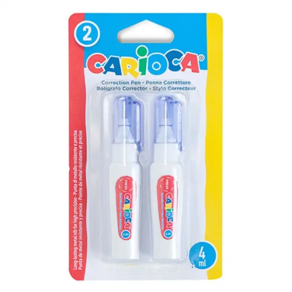Set di penne correttive mini 2 pezzi - Carioca immagine 1