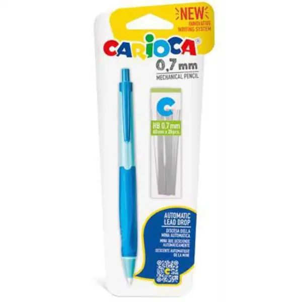Set di portamine meccaniche 0,7mm in diversi colori - Carioca immagine 1