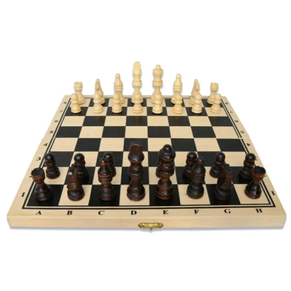Set di scacchi deluxe in legno - Noris immagine 2