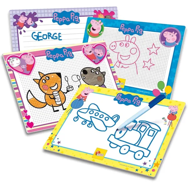 Set di scuola di disegno Peppa Pig - Lisciani immagine 3