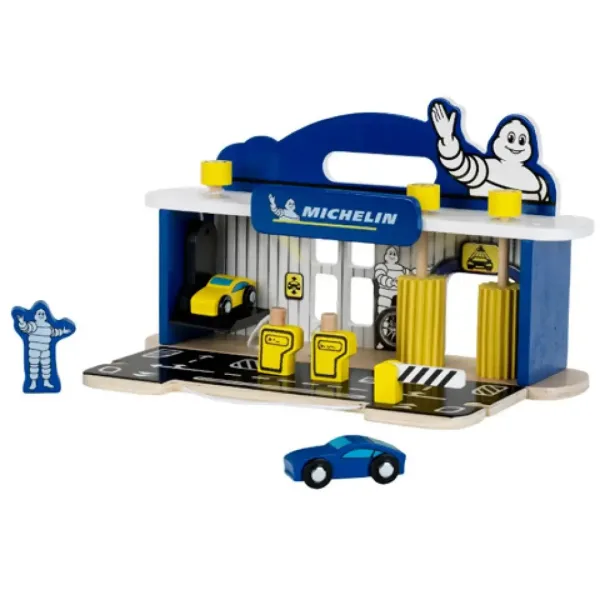Set di servizio Michelin in legno con accessori immagine 3