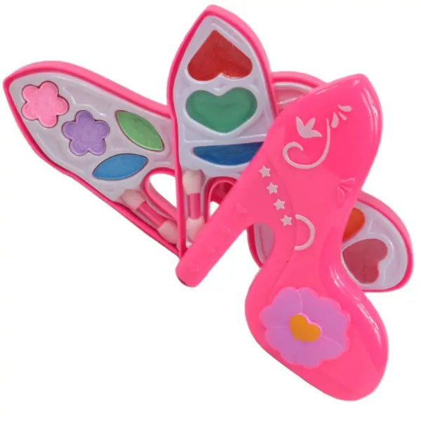 Set di trucco: Set di palette di trucco a due livelli a forma di tacco alto immagine 2
