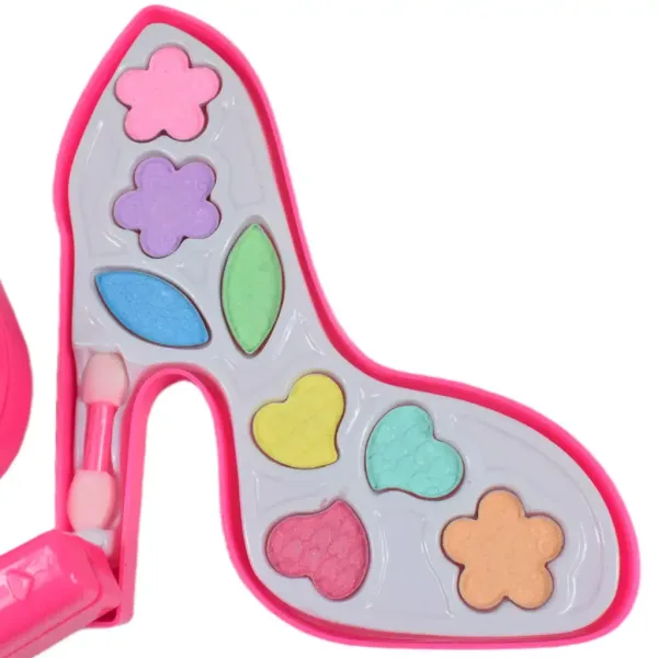 Set di trucco: Set di palette di trucco a due livelli a forma di tacco alto immagine 5