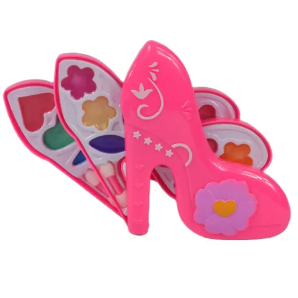 Set di trucco: Set di palette di trucco a forma di tacco alto con trucchi cremosi immagine 2