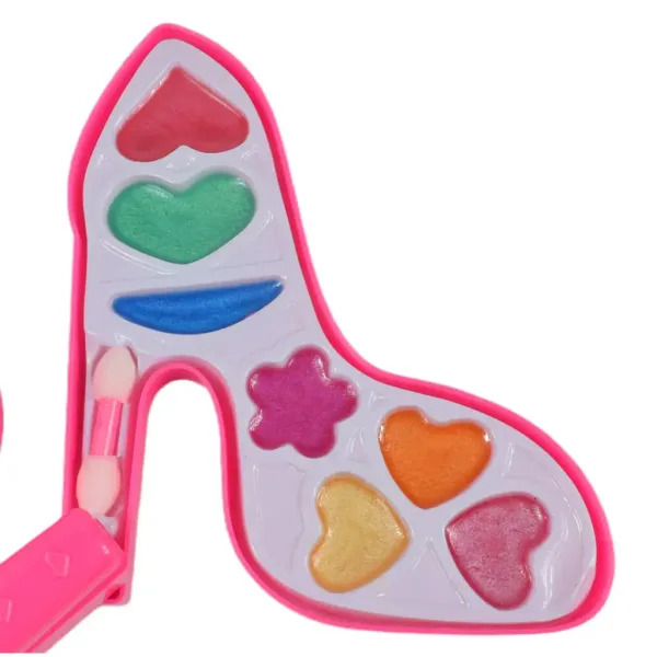 Set di trucco: Set di palette di trucco a forma di tacco alto con trucchi cremosi immagine 5