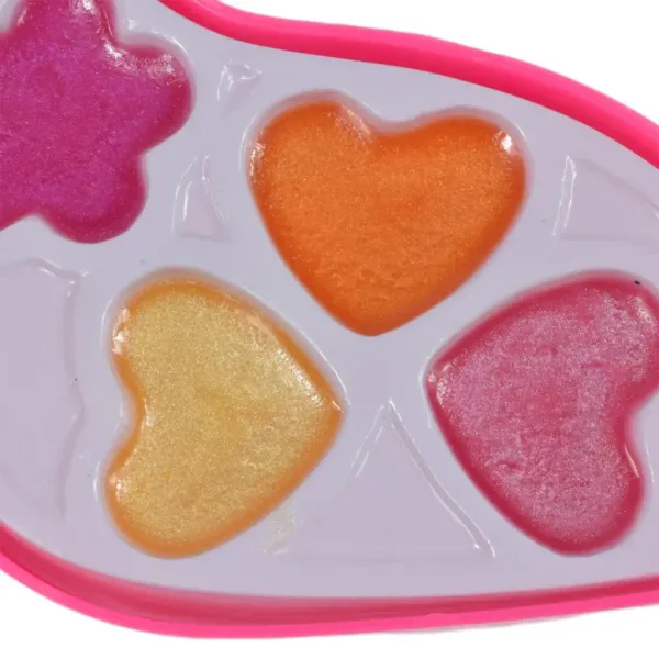 Set di trucco: Set di palette di trucco a forma di tacco alto con trucchi cremosi immagine 6