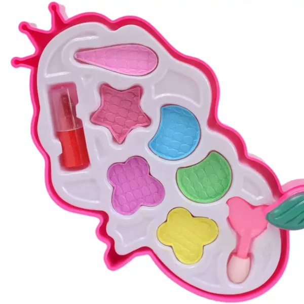 Set di trucco: palette di trucchi a forma di sirena con rossetto immagine 3