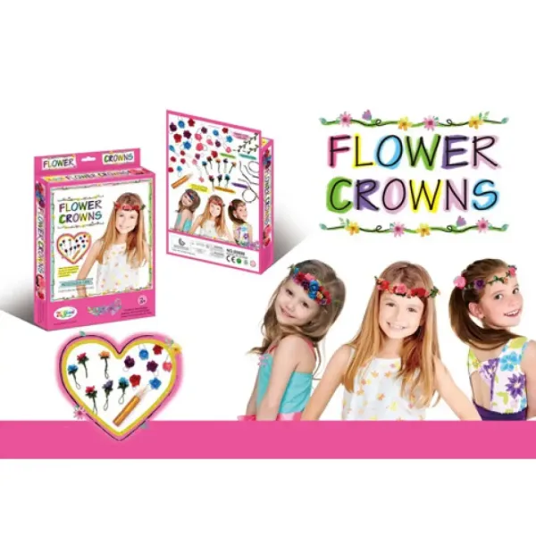 Set per creare accessori per capelli floreali fai-da-te immagine 2