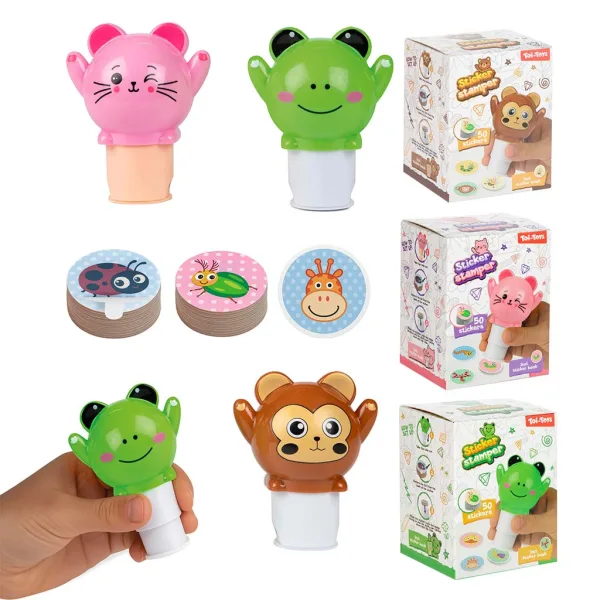 Set per creare adesivi a tema animale, assortito, 1 pezzo immagine 1