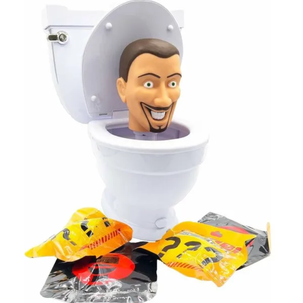 Set sorpresa Skibidi Toilet WC 1 pezzo immagine 2