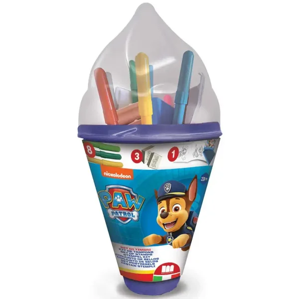 Set timbro a forma di gelato Paw Patrol - Multiprint immagine 1