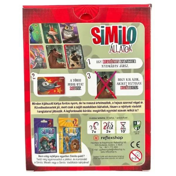 Similo - Gioco da tavolo Animali immagine 2