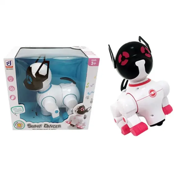 Smart Dog: Cane robot danzante in due colori, 19 cm immagine 1