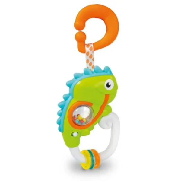 Sonaglio divertente camaleonte per bambini - Clementoni immagine 2