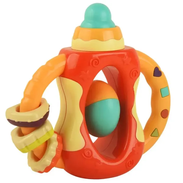 Sonaglio multifunzionale a forma di biberon 15x16cm immagine 2