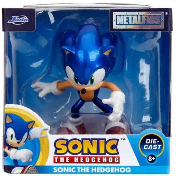 Sonic: Corsa Fulminea – Figura in metallo da 6,3 cm - Jada Toys immagine 1