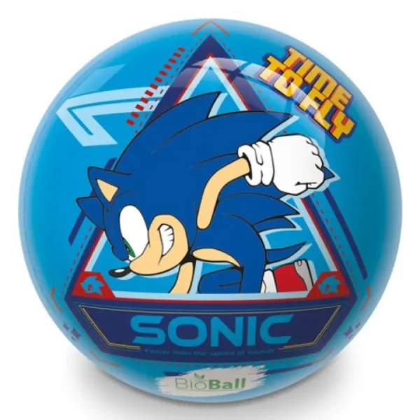 Sonic palla di gomma BioBall blu 23cm - Mondo Toys immagine 2