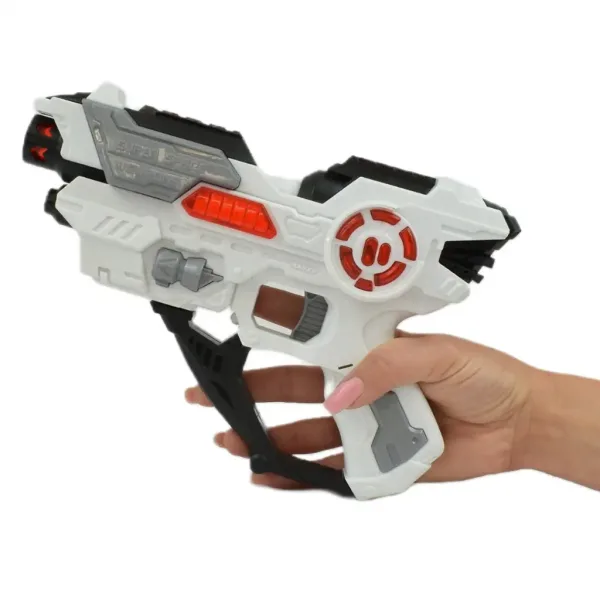 Space Series: Arma spaziale con supporto, luce e suono 25cm immagine 4