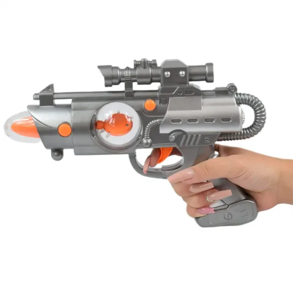 Space Warrior: Arma spaziale elettrica con luce e suono 27cm immagine 4