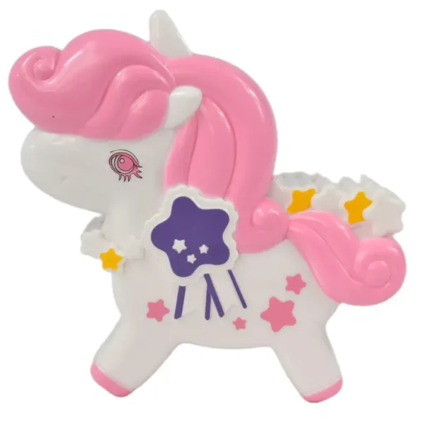 Sparkle & Glitter: Set di palette trucco a tre livelli con unicorno immagine 2